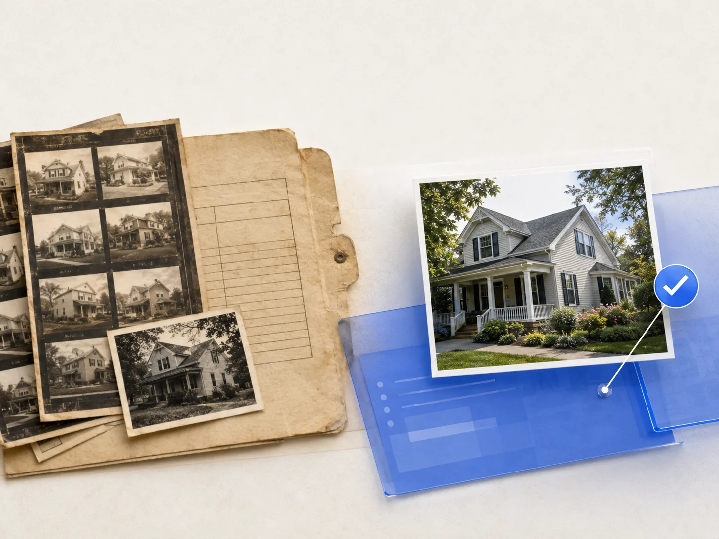 Property records moving from paper files to a verified digital record